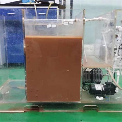 Actual Experimental Setup Of Submerged Ultrafiltration Device