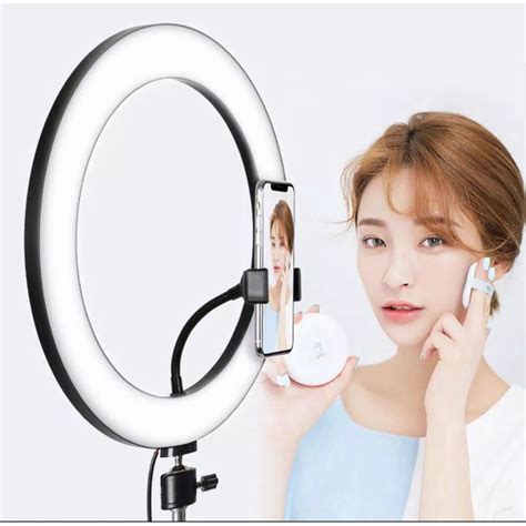 Jual Mixio Ring Light Led Cm Lampu Cm Make Up Vlog Ringlight Lampu