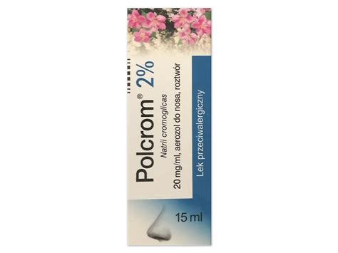 Polcrom Aerozol Do Nosa 20 Mg Ml Lek Bez Recepty