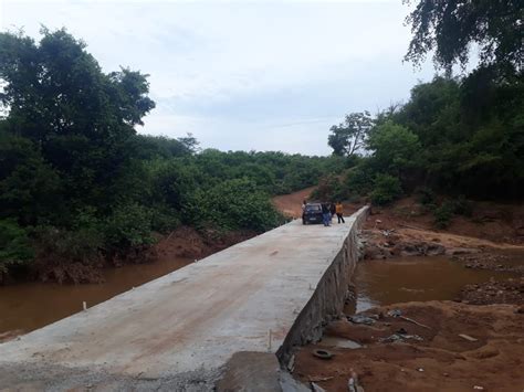 Obra Da Passagem Molhada Na Localidade Vereada Boa Nova Está Em Fase De Conclusão Portal