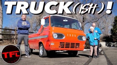 Have You Seen This Crazy Ford Truck Meet The 1964 Ford Econoline Pickup Youtube