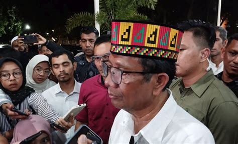 Mahfud MD Mundur Dari Kabinet Achyar Al Rasyid Jiwa Kesatria Pemimpin