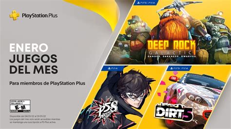 Ps Plus Los Juegos Gratis Para Ps4 Y Ps5 En Enero 2022 Rpp Noticias