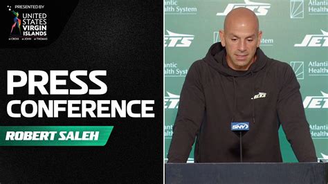 Robert Saleh Press Conference 910 Week 2