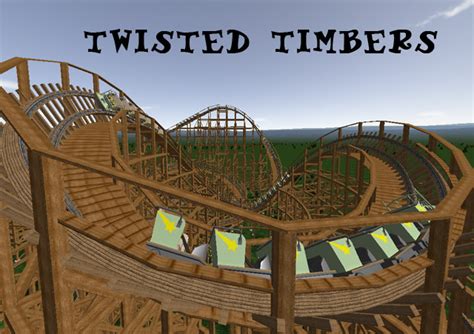 Twisted Timbers - Roller Coaster Games, Models, and Other Randomness - Theme Park Review