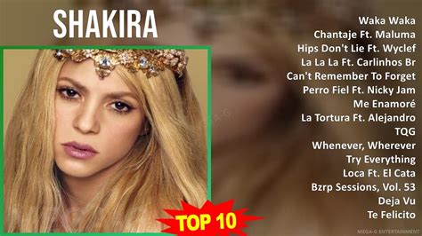 S H A K I R A Mix Maiores Sucessos S Music Top Pop Adult