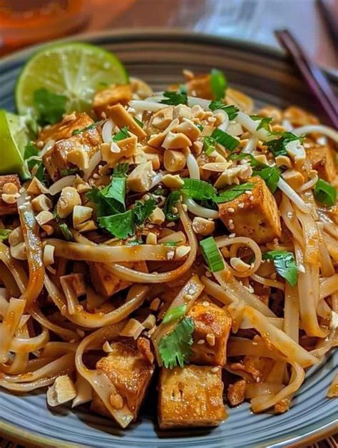 Vegan Tofu Pad Thai Yummly Recipes