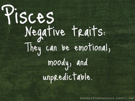 Negative Traits Of A Pisces Woman Pelajaran