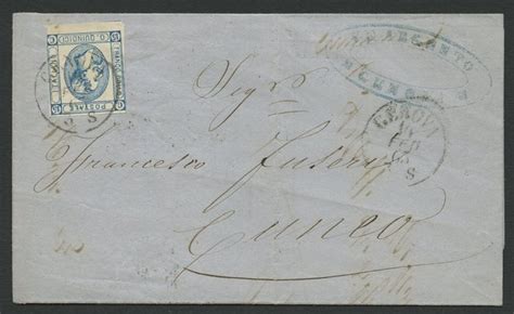 Royaume Ditalie Letter With Cents Lithographic Catawiki