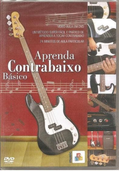 DVD Aprenda Contrabaixo Basico Video Aula Claudio Morce ABC