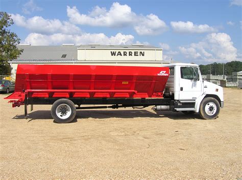 Litter Spreader Trucks For Sale - Warren Spreaders - Ag, Ice Control, Specialty