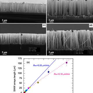 Sem Images Showing The A Cross Sectional View Tilted Of The