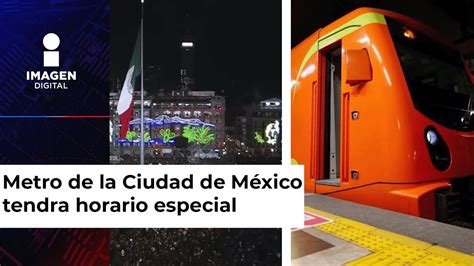 Metro CDMX tendrá horario especial por fiestas patrias YouTube