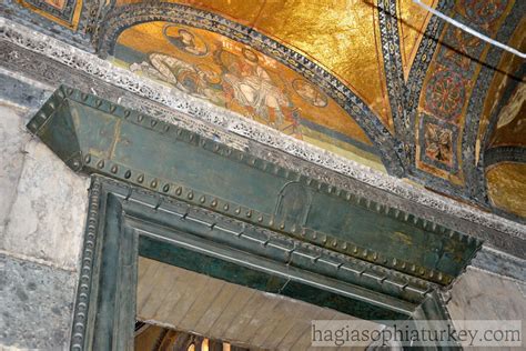 Mosaic Of Leo Vi Hagia Sophia