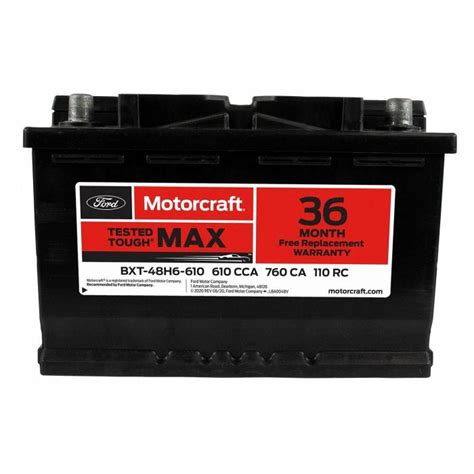 Motorcraft Bxt 48h6 610 Battery Motorzone