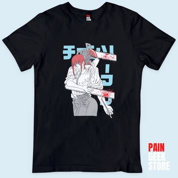 Camiseta Chainsaw Man Elo Produtos Especiais