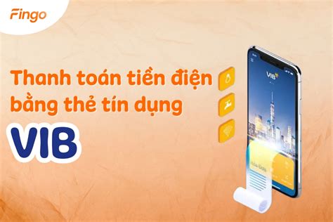 Chi tiết phí chuyển đổi trả góp thẻ tín dụng VIB Fingo