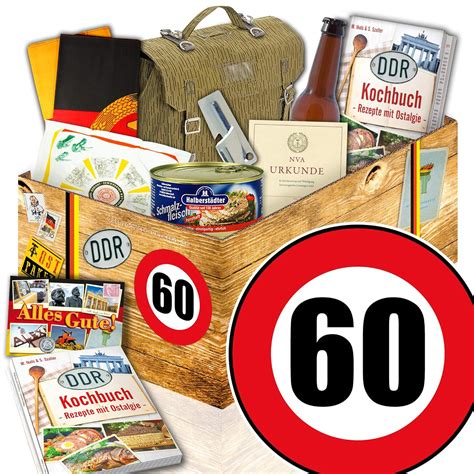 60 Geburtstag Geschenke Männer 60 Geburtstag DDR Box Amazon