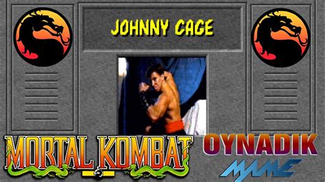 Mame Oyunlar Mortal Kombat Johnny Cage Ile Oyun Sonu Getirdik