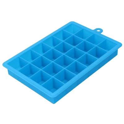 GENERICO Molde Hielo Silicona Cubetera Hielo Helado Moldes 24 Cubos