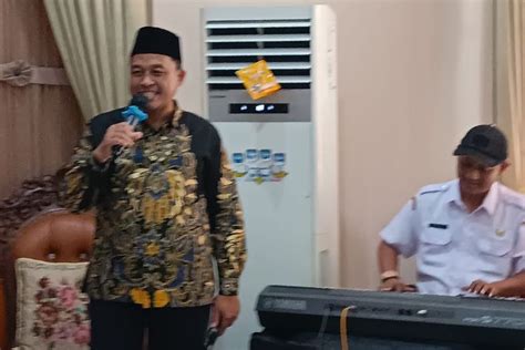 Sanuji Pentamarta Dan Maman Mauludin Kompak Datangi Rumah Dinas Wali