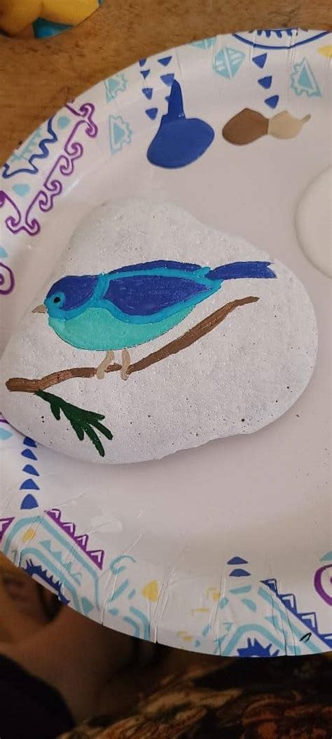 Rock Painting with Stencils - A Fun and Easy Method