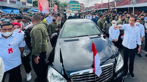 Presiden Jokowi Kunjungi Dan Sapa Masyarakat Tanimbar Maluku