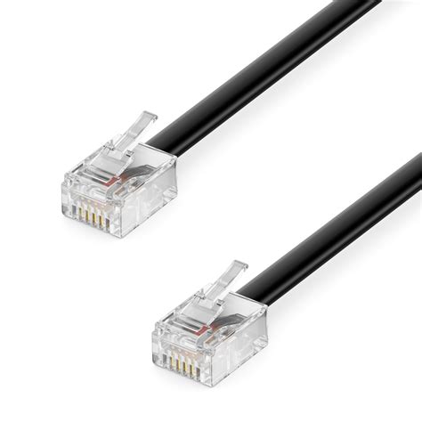 DeleyCON Telefonkabel RJ11 Modularkabel 6P4C Westernkabel RJ11 Auf RJ11