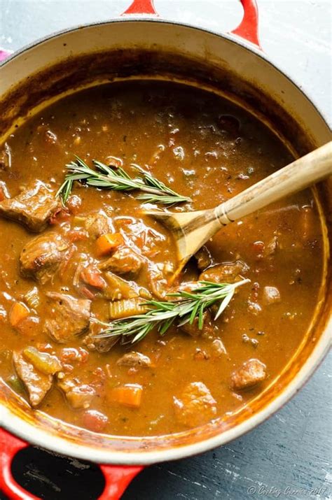 Irish Lamb Stew With Guinness Cooking Curries