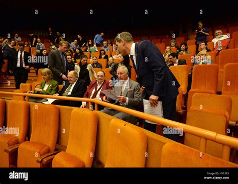 The Prince Of Wales Prepares To Watch A Performance During A Visit To