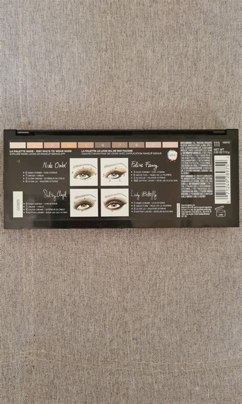 L Oreal La Palette Nude Eyeshadow Palette UNUSED Beauty Personal