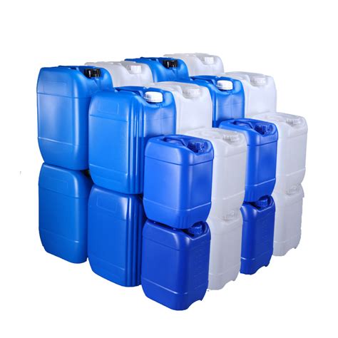 L Plastic Barrel White Brum Buckets Food Grade Square Jerry Can Hdpe