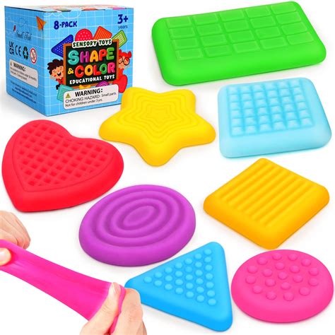 Shape Learning Sensory Toys For Toddlers Textured Sensory