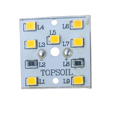 7 Watt Led Bulb Mcpcb Color Pink Topsoil Led