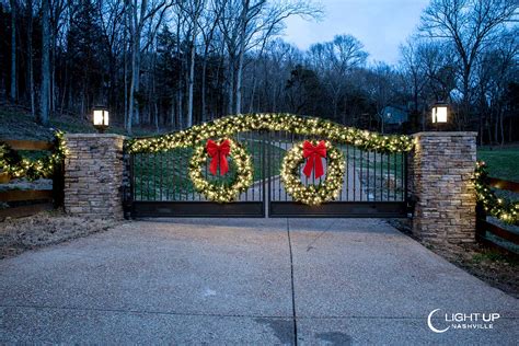 Beautiful Holiday Lighting In Nashville Light Up Nashville