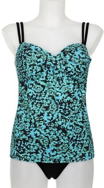 Sunmarin Tankini 18004H23 923 Black Turquoise Ab 69 92