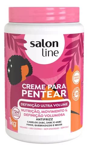 Creme Pentear Defini O Ultra Volume Cachos Salon Line Kg Mercadolivre