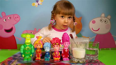 ФИКСИКИ ПЛАСТИЛИН Как сделать пластилин своими руками Тесто пластилин ...