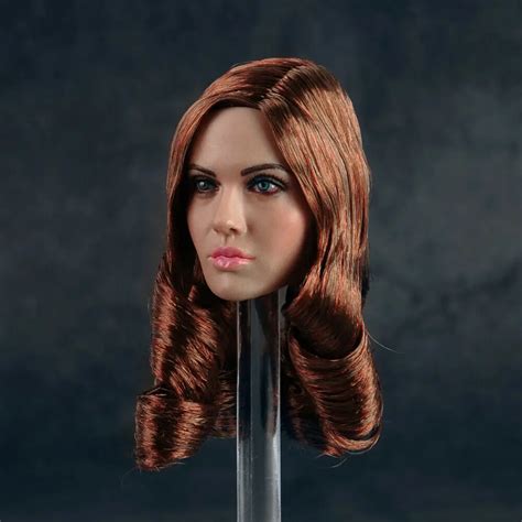 Buy Scale Angelina Jolie Female Head Sculpt Head Carving Girl Head