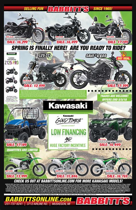 Babbitt's Has The Hottest Deals on Powersports Vehicles