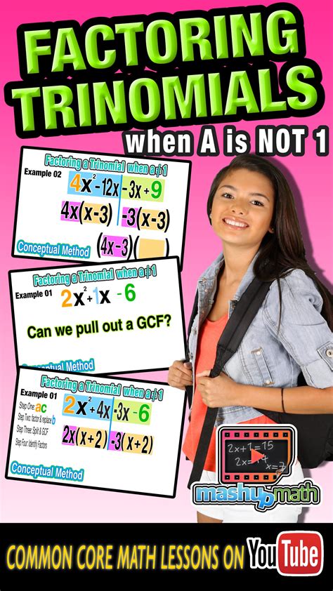 Do You Know How To Factor A Trinomial On This Animated Common Core