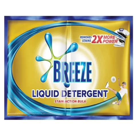 Breeze Liquid Detergent Stain Action Bula Ml X Sachet Shopee