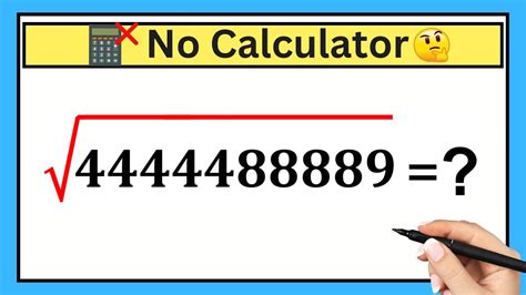 Nice Square Root Math Simplification Interesting Math Problem YouTube