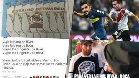 Los Mejores Memes Del River Boca En La Final De La Copa Libertadores