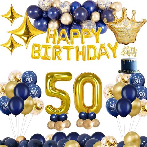 50th Birthday Decoration Ideas For Him | Shelly Lighting