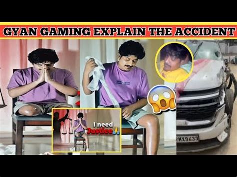 Gyan Gaming Accident Video Gyan Gaming Reaction On Accident Gyan