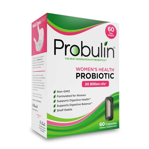 Willner Chemists Probulin Womens Health Probiotic By Probulin Is A