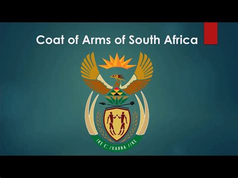 South Africa Coat Of Arms