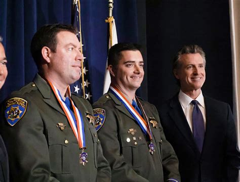 Chp Officers Recognized With Governors Public Safety Officer Medal Of