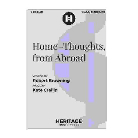 Home Thoughts From Abroad